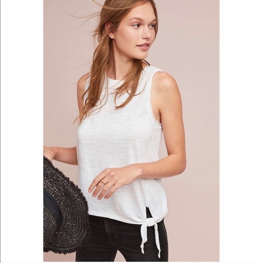 Women’s tie front tank
